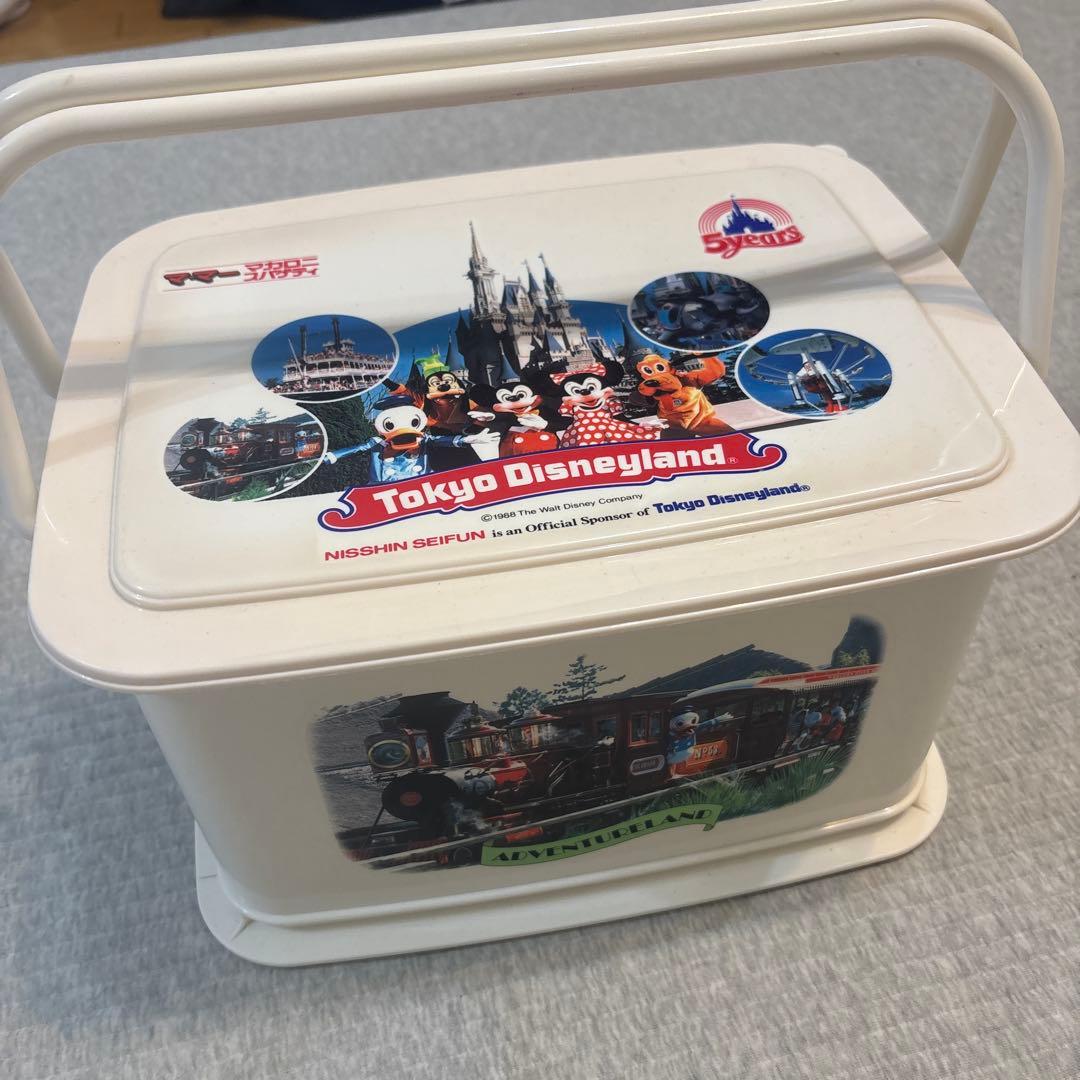 東京ディズニーランド 収納ボックス　ピクニックセット　5周年