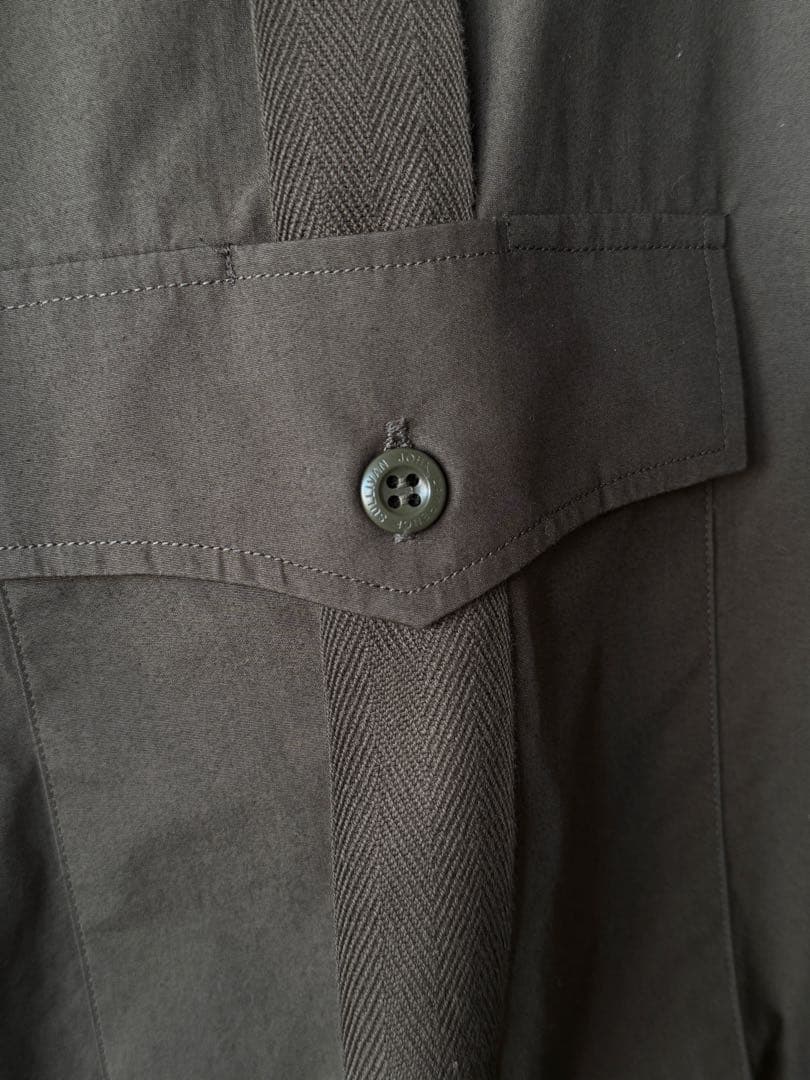 JOHN LAWRENCE SULLIVAN ストラップ付きシャツ