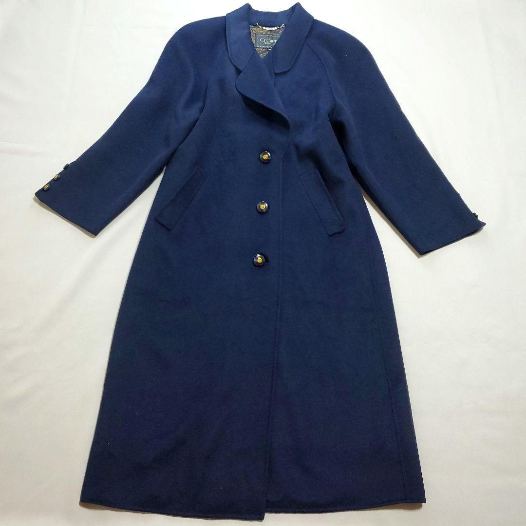 Cremonaクレモナ カシミヤ100% ロングコート 大きいサイズ 13A 絹
