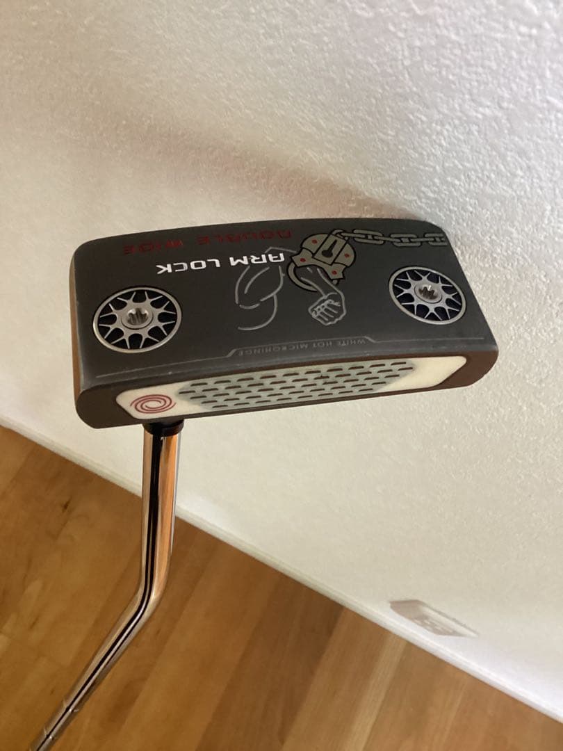 【最終値下】オデッセイ　アームロックパター　ダブルワイド