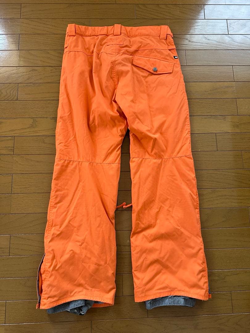686 FUELメンズ（L）スキーウェア　スノーウェア　上下セット　オレンジ