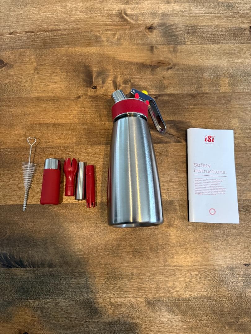 iSi Gourmet Whip 0.5L ステンレス製