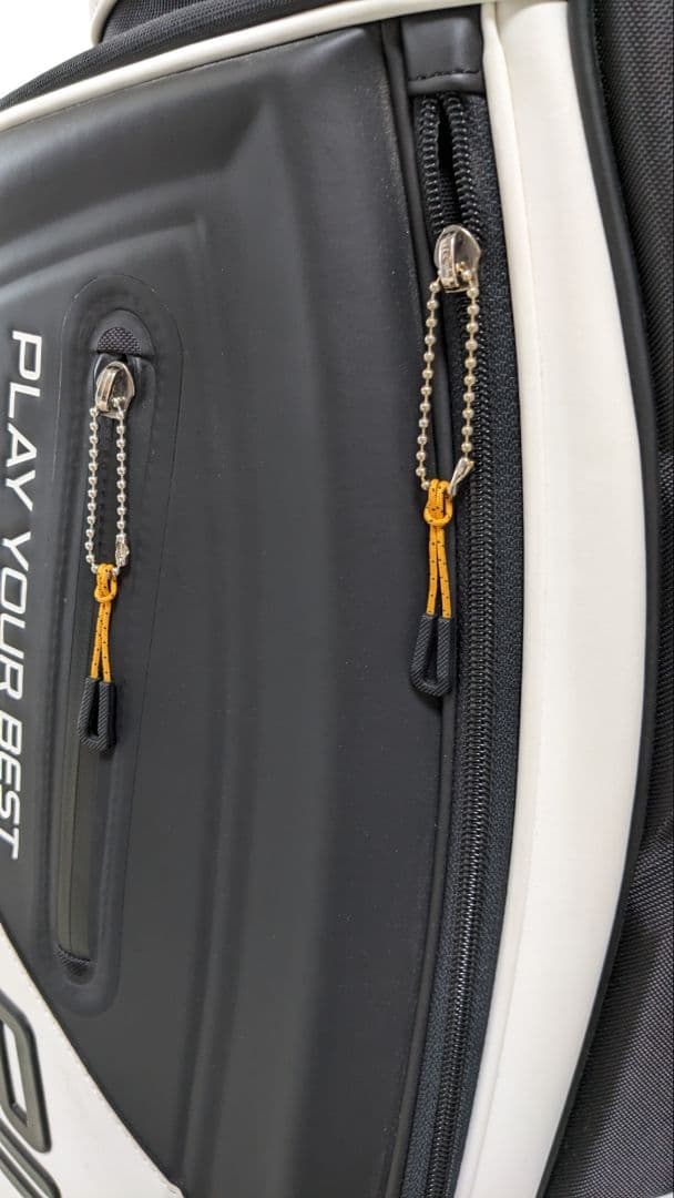 ピン　キャディバック　ホワイト＆ブラック