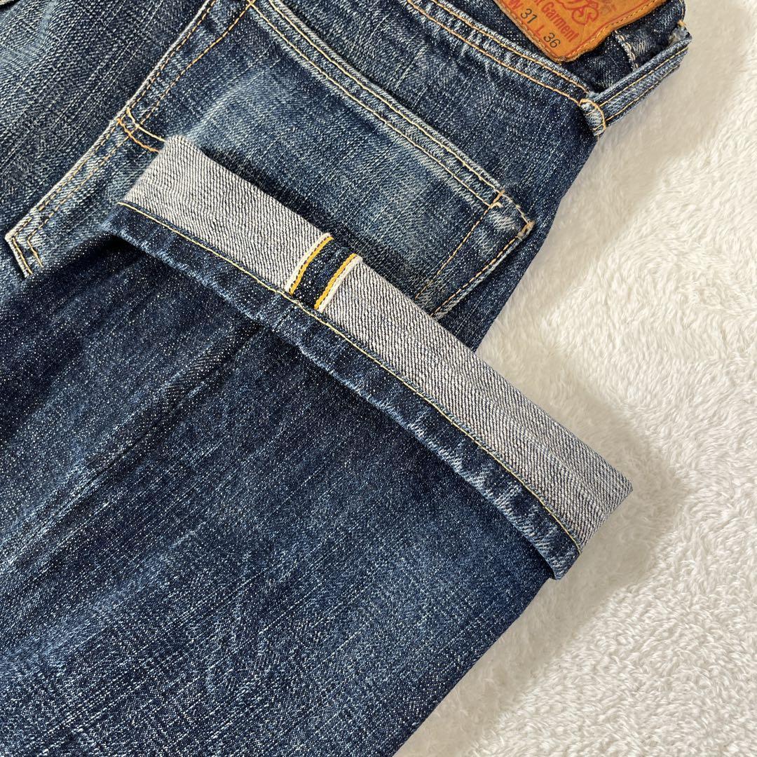 大戦モデル フェローズ デニム 《W31》 421 濃紺 セルビッチ セルビッチ