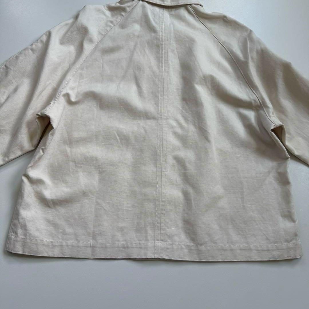 新品 北欧暮らしの道具店「これさえあればの1枚に」 こだわり襟のショート丈コート