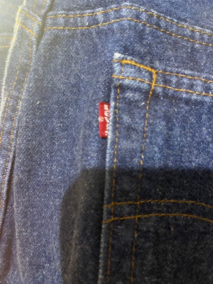 タイムセール美品Levi's 501 85'sデニム ビンテージ 濃紺　ハチマル