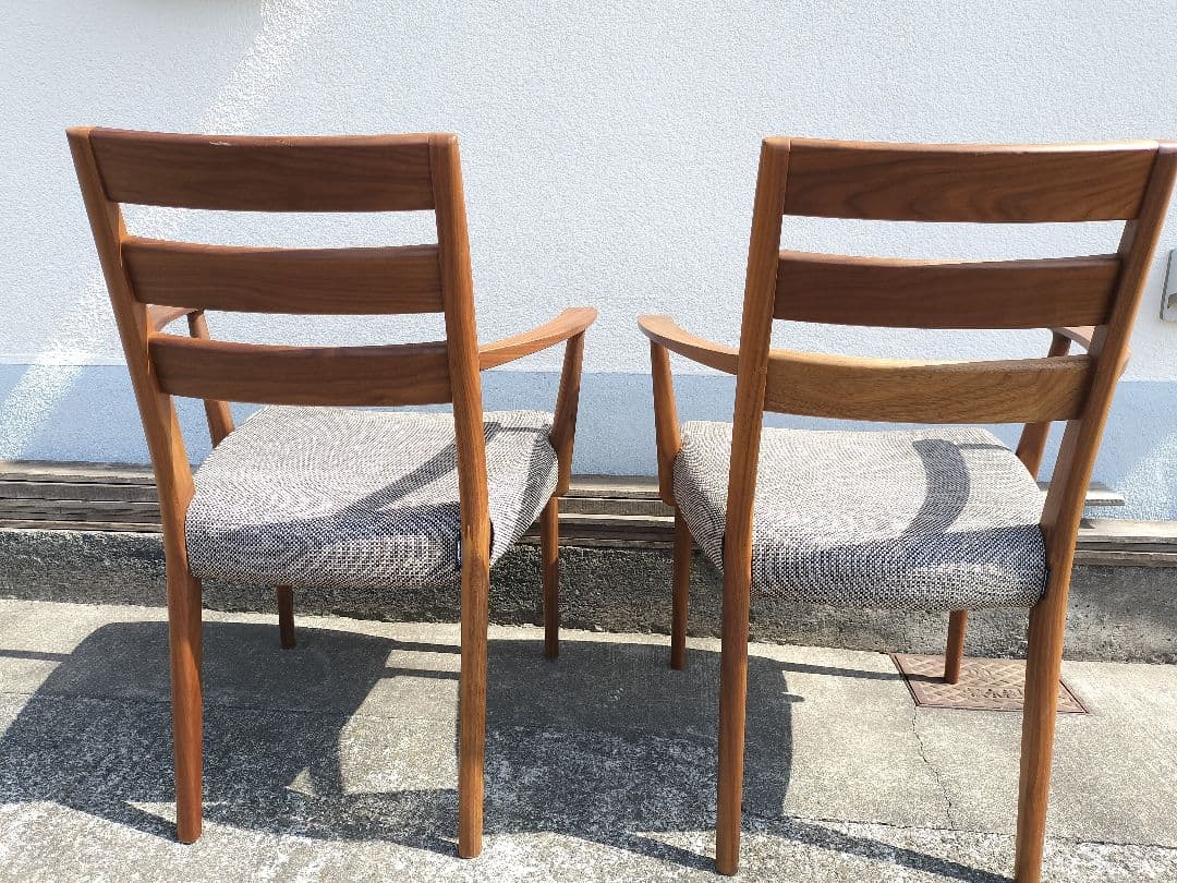 karimoku カリモク家具 ダイニングチェア CT61モデル 肘付き①