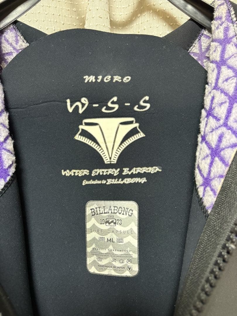 BILABONG(ビラボン)5×3mm セミドライ レディース MLサイズ