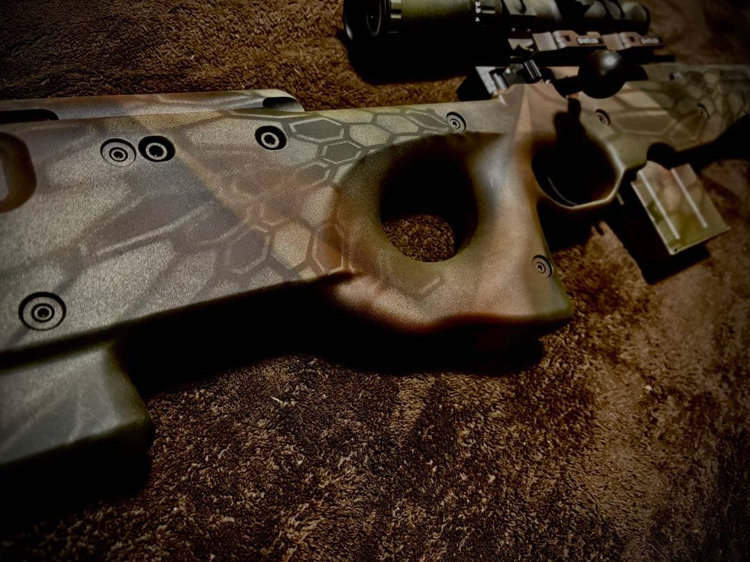 東京マルイ L96 AWS スナイパーカスタム クリプテック迷彩 マン