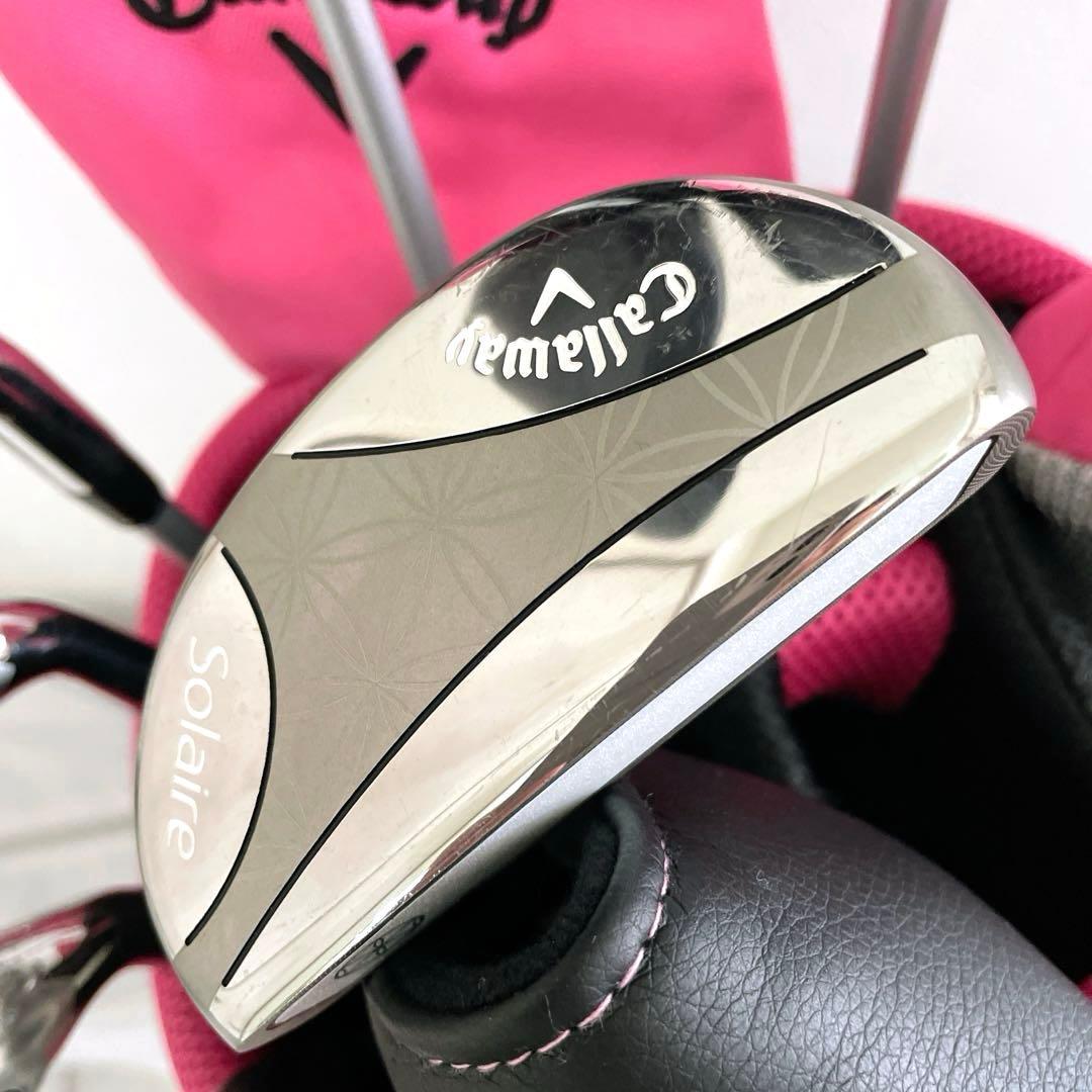 美品　現行最新モデル　キャロウェイ　ソレイユ　レディース　ゴルフクラブセット