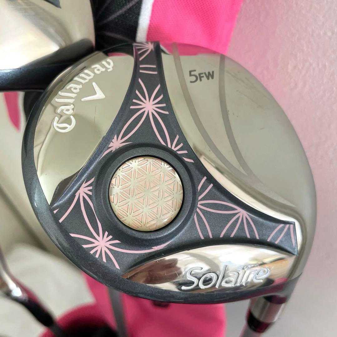 美品　現行最新モデル　キャロウェイ　ソレイユ　レディース　ゴルフクラブセット