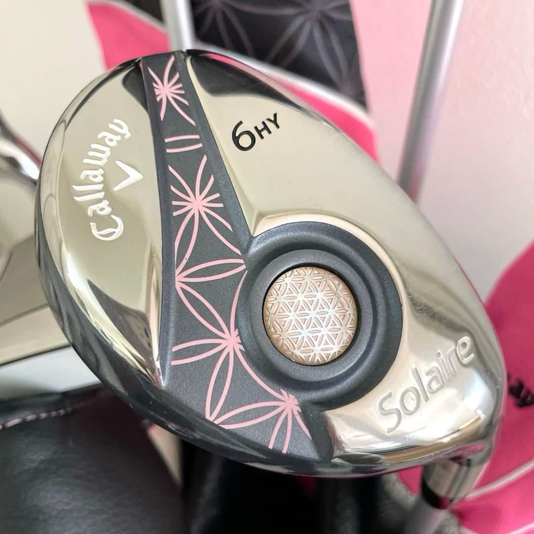 美品　現行最新モデル　キャロウェイ　ソレイユ　レディース　ゴルフクラブセット