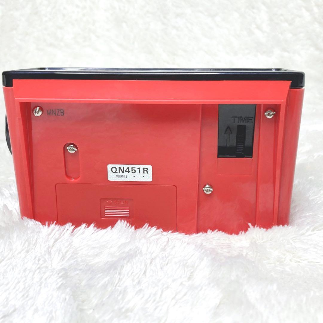 【レア 新品 SEIKO】パタパタ時計 QN451R 動作確認済み