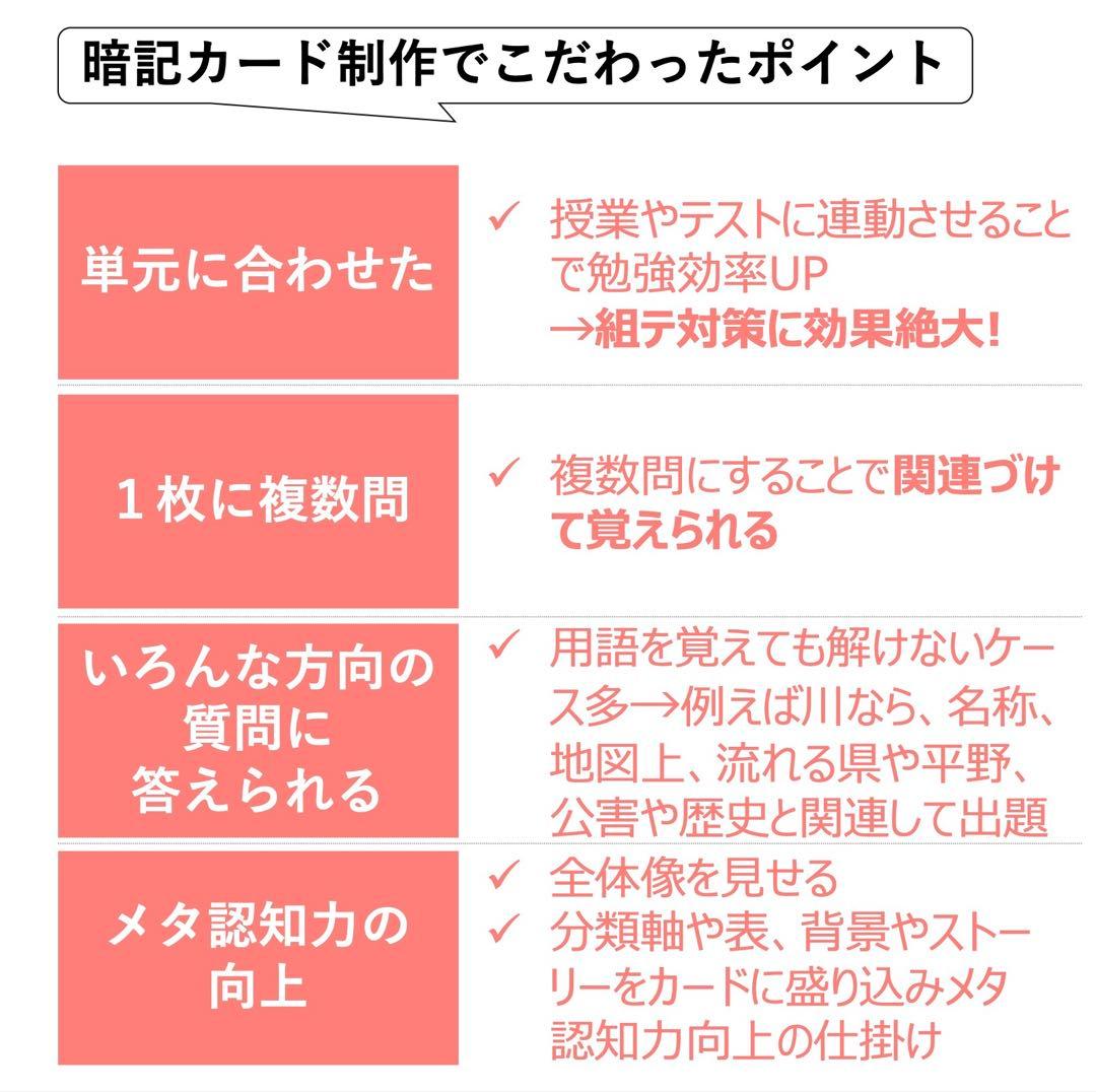 中学受験【6年上 社会・理科全セット1-17回】暗記カード 予習シリーズ