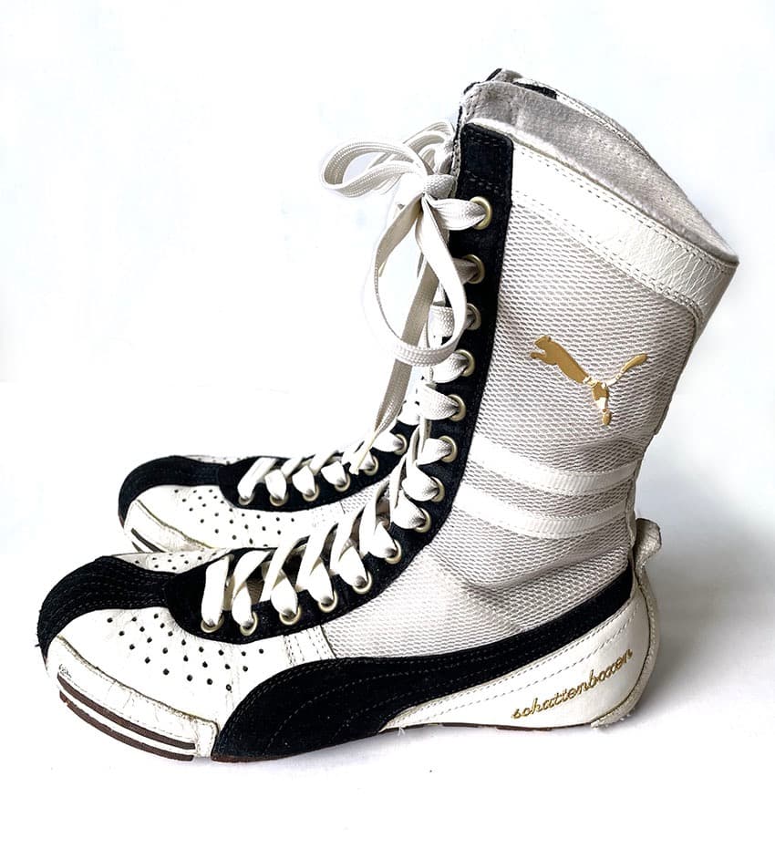 PUMA ボクシングシューズ ハイカットスニーカー - メルカリ