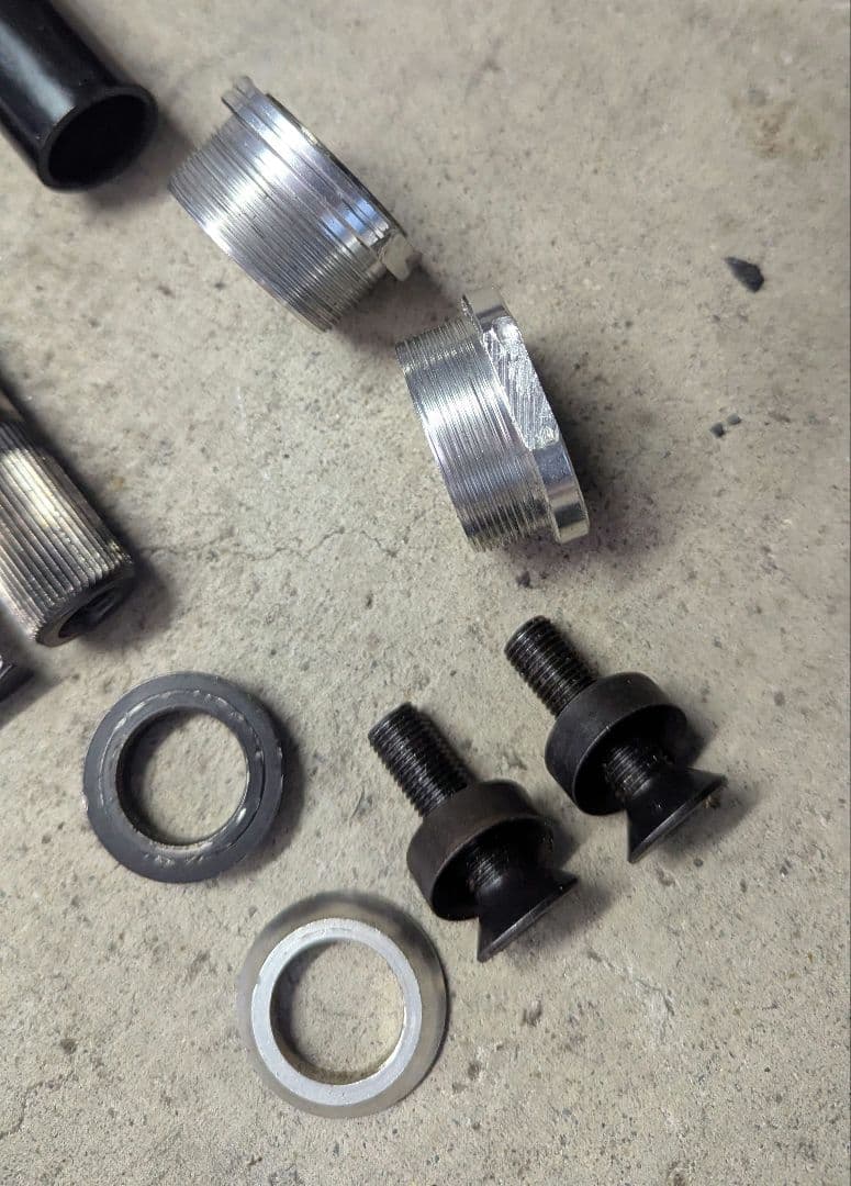 BMX 3ピースクランクセット ビンテージSugino 40T