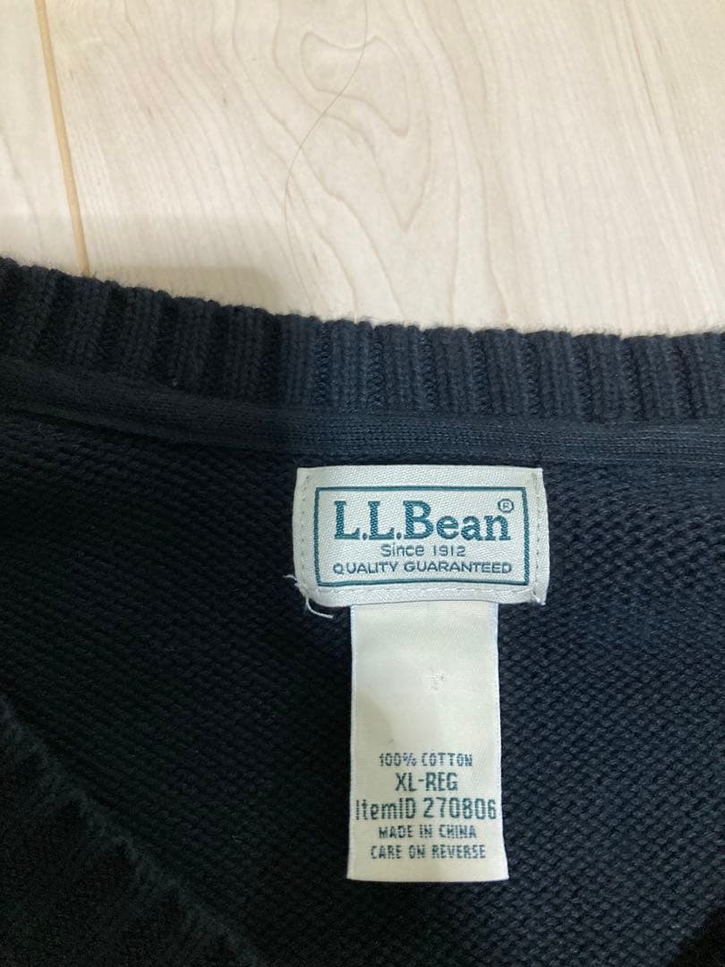 L.L.Bean ブラック セーター XL-REG