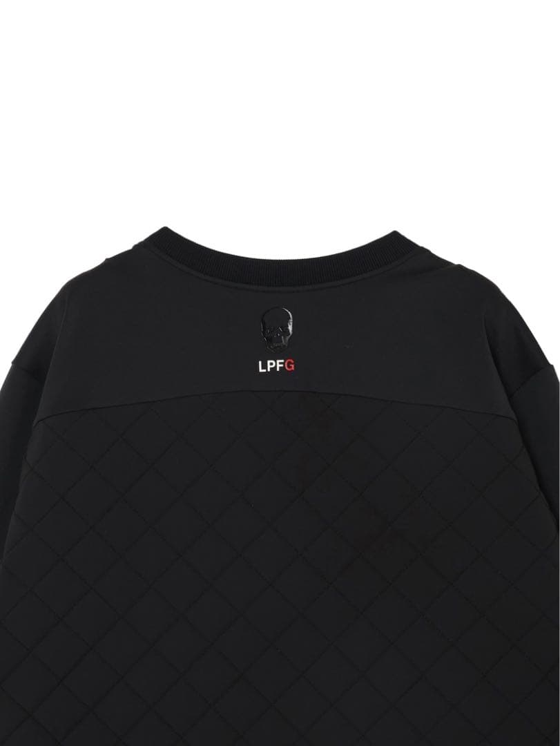 LPFG メンズ ダイヤモンド キルト テック ハイブリッド プルオーバー