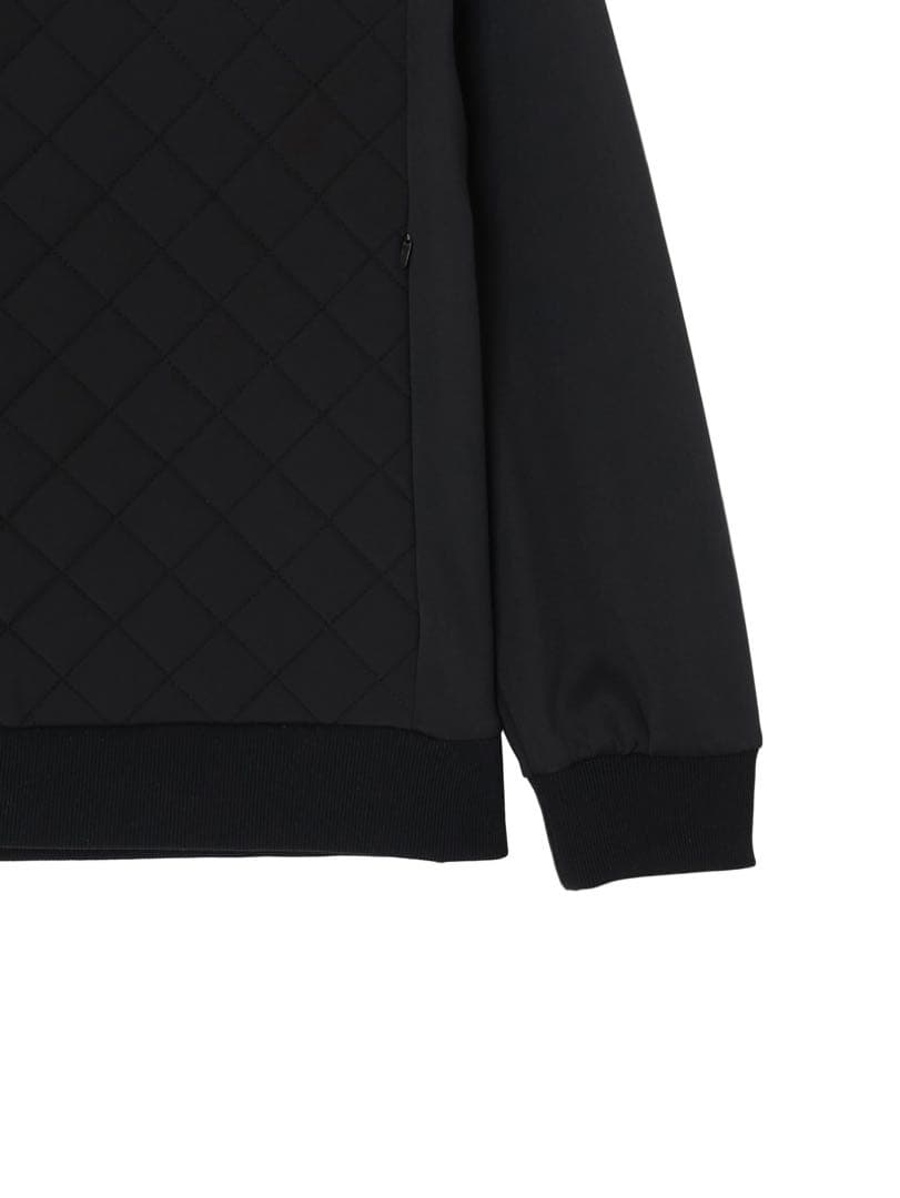 LPFG メンズ ダイヤモンド キルト テック ハイブリッド プルオーバー