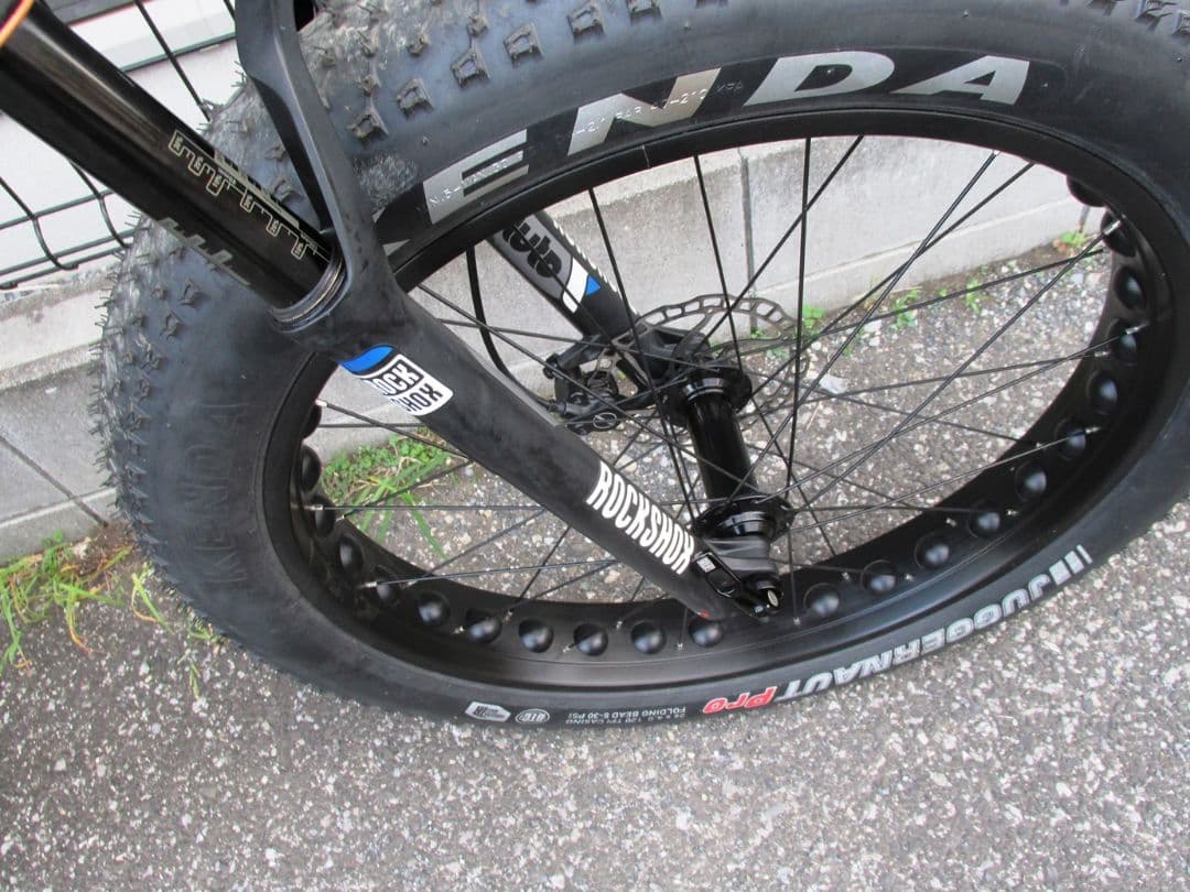 軽量】ファットバイク フルサス MTB 【手渡し限定】 - メルカリ