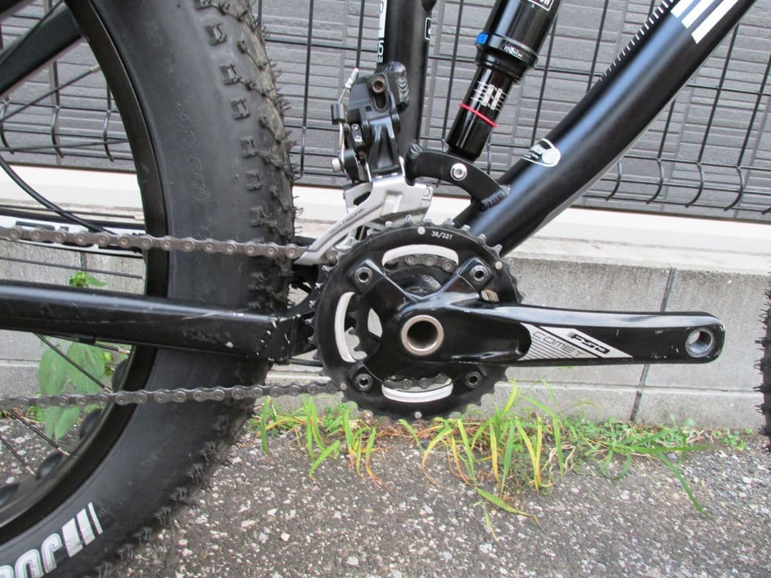 軽量】ファットバイク フルサス MTB 【手渡し限定】 - メルカリ