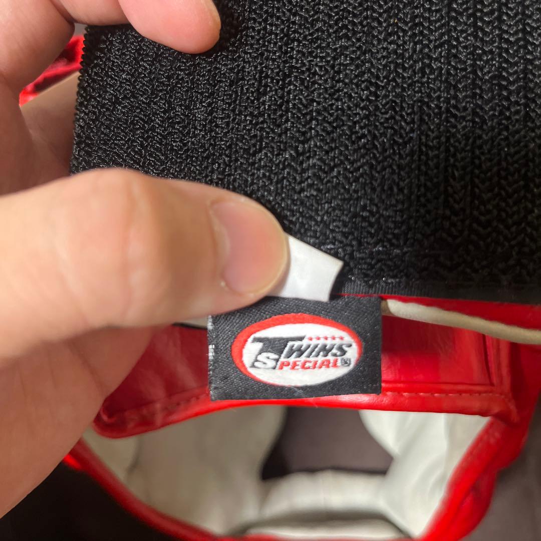 TWINS SPECIAL ヘッドギア 赤　Mサイズ