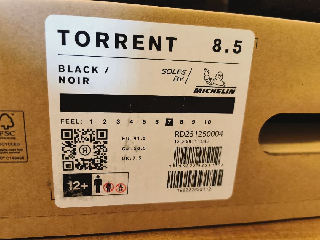 RIDE TORRENT 26.5cm 25/26 ブーツ　ライド　スノーボード