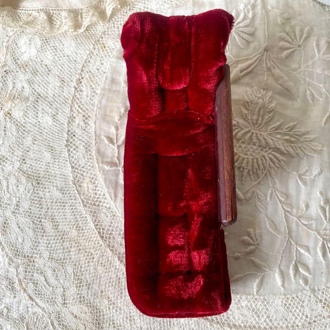 ドール用肩肘ソファ　長椅子　チェア　ヴィンテージ　検フランスアンティーク