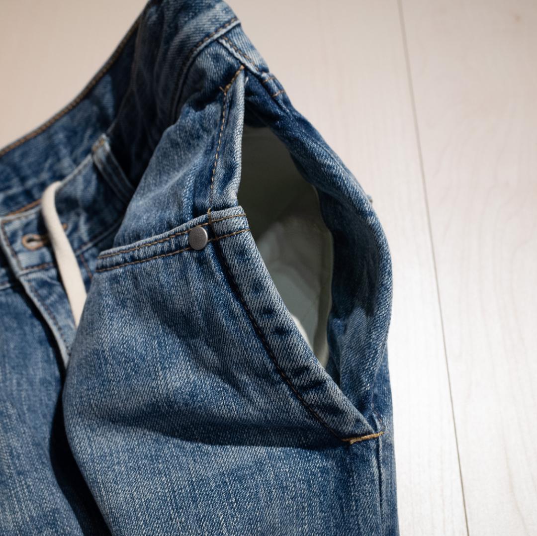 SSZ バギー デニム SAMPLE Mサイズ ジップデザイン BEAMS