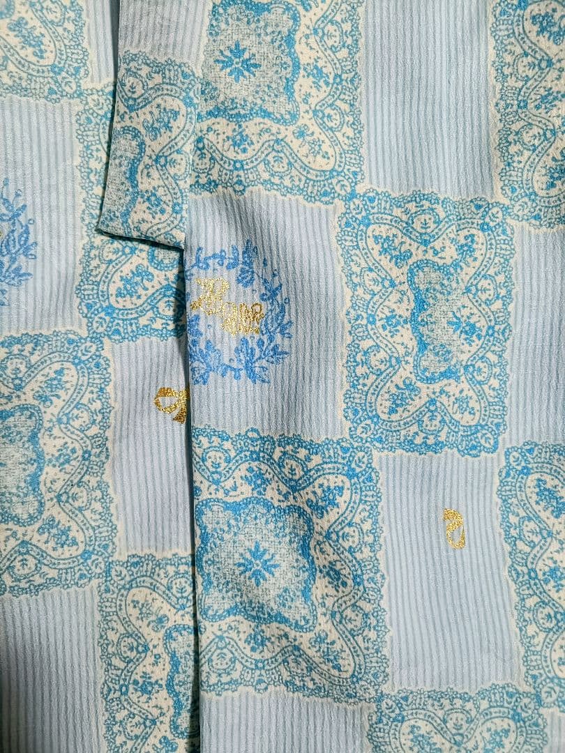 mezzo piano メゾピアノ　3歳　七五三　着物　被布セット　女の子　水色