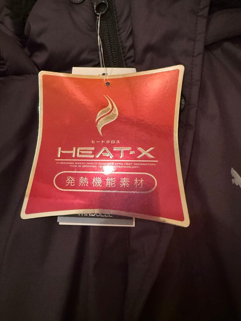 PUMA HEAT-X フード付きロングコート タグ付き新品未使用品