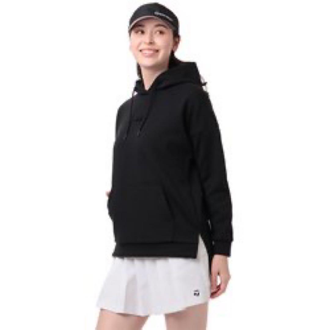 【Taylormade】新品✨S フード付きロゴトレーナー　スリット付き　秋冬