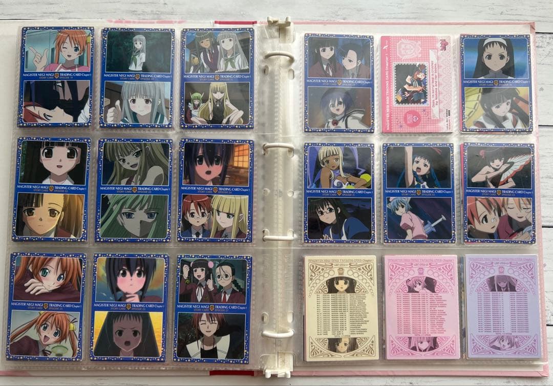 魔法先生ネギま！ファイル トレーディングカード 大量セット