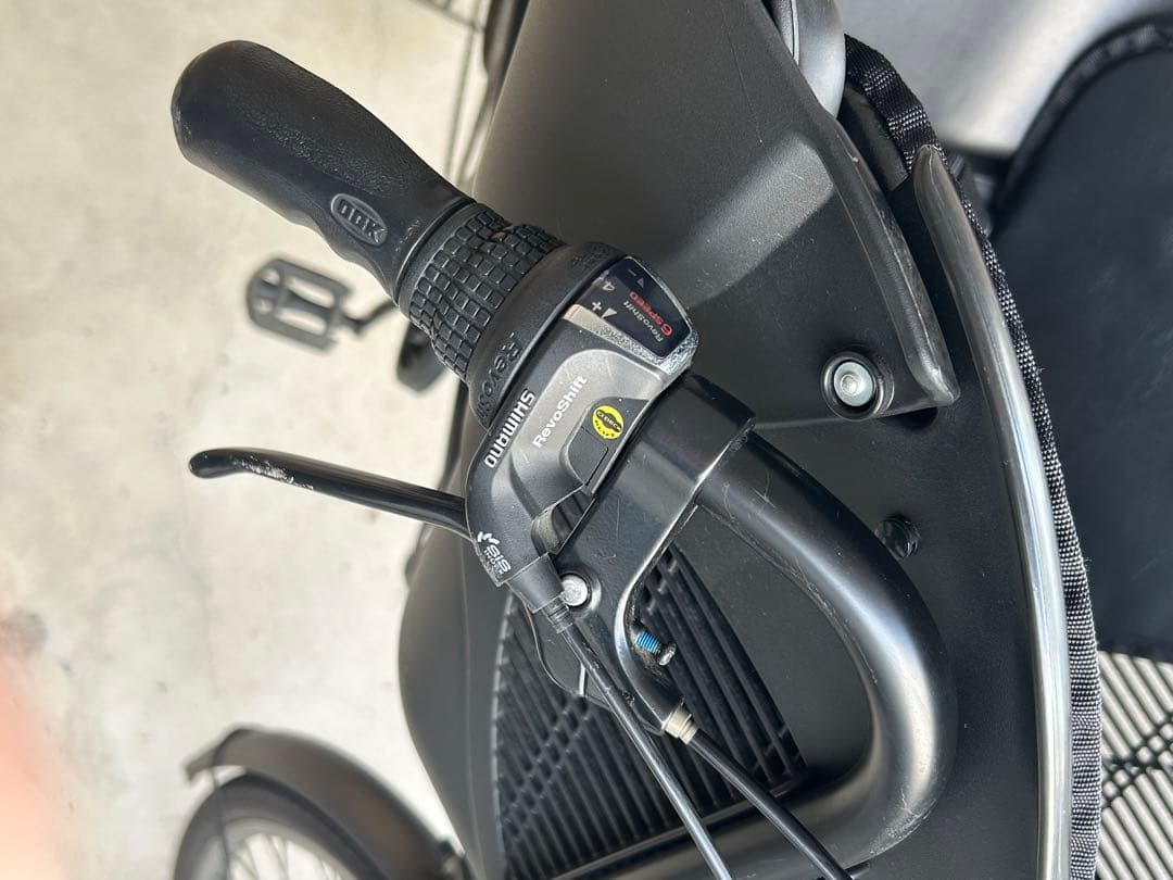 ママフレロック 前後チャイルドシート付き変速機自転車/子供,幼稚園