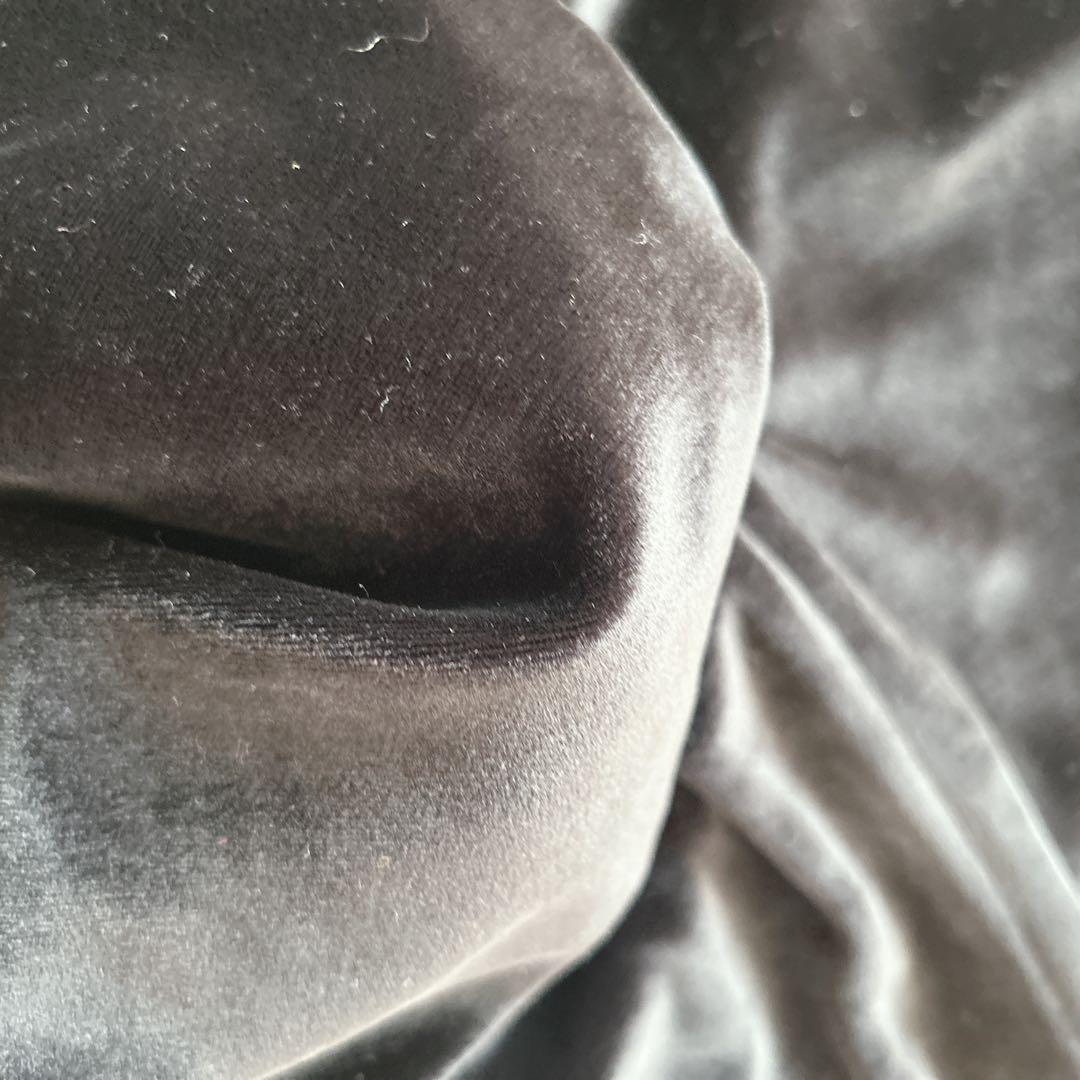 美品　SACRA サクラ トリアセテートベロア サロペット オールインワン