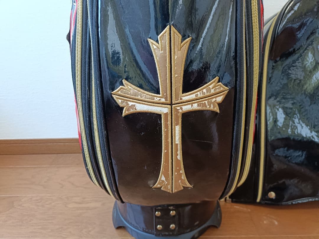 CRAZY クレイジーキャディバッグ スカルデザイン 中古