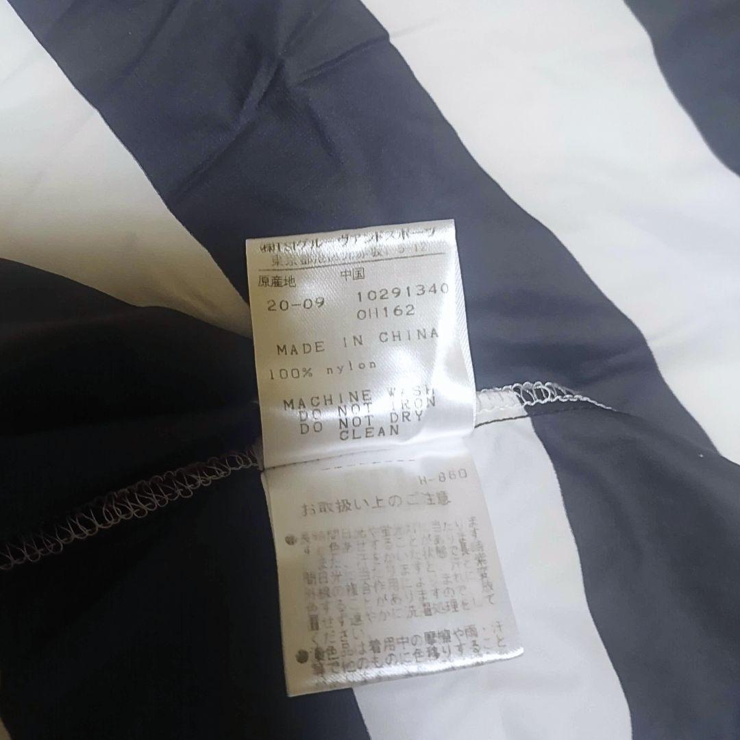 PEARLY GATES パーリーゲイツ ナイロンジャケット L ボーダー柄