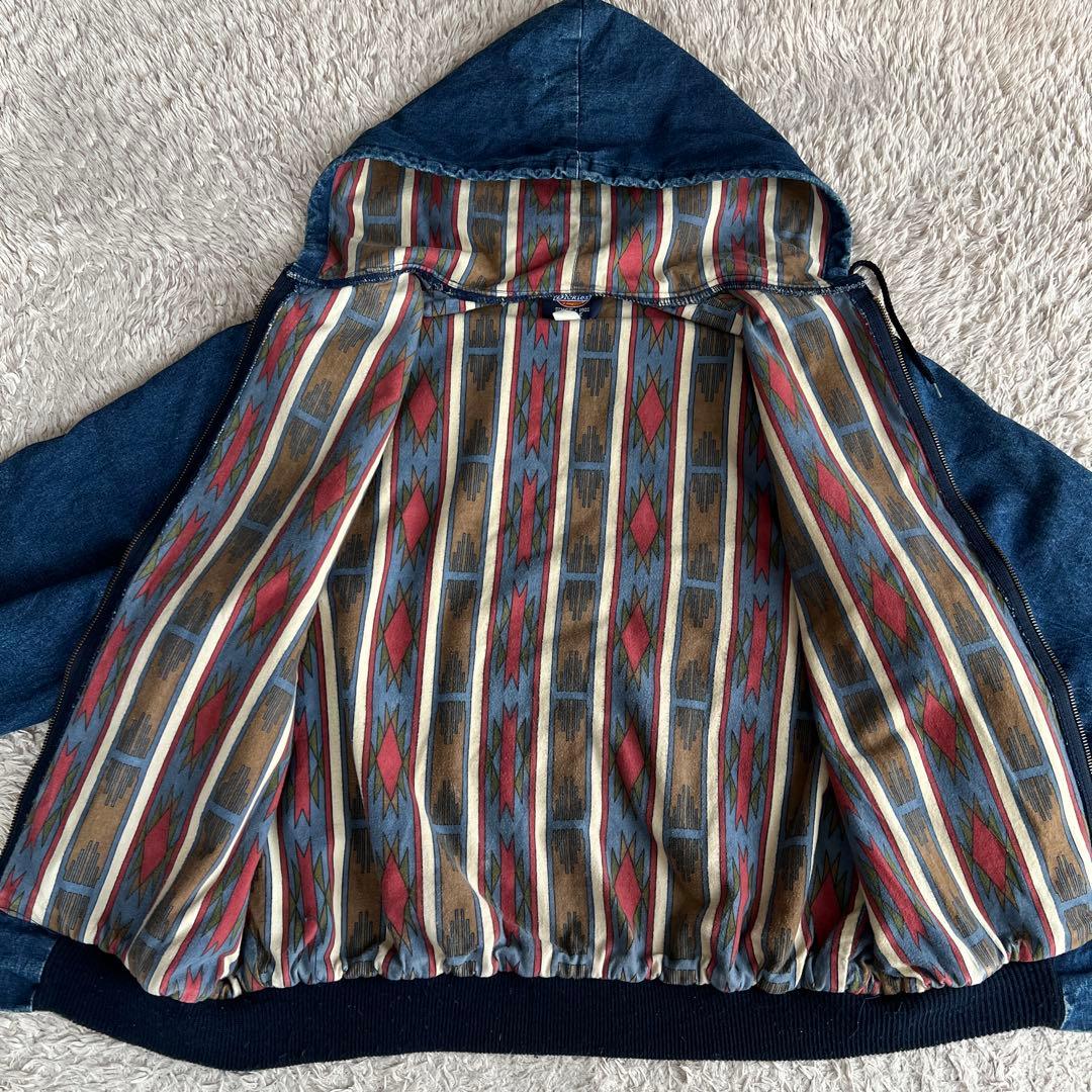 メキシコ製/ディッキーズ/デニム/アクティブジャケット/パーカー/デトロイト