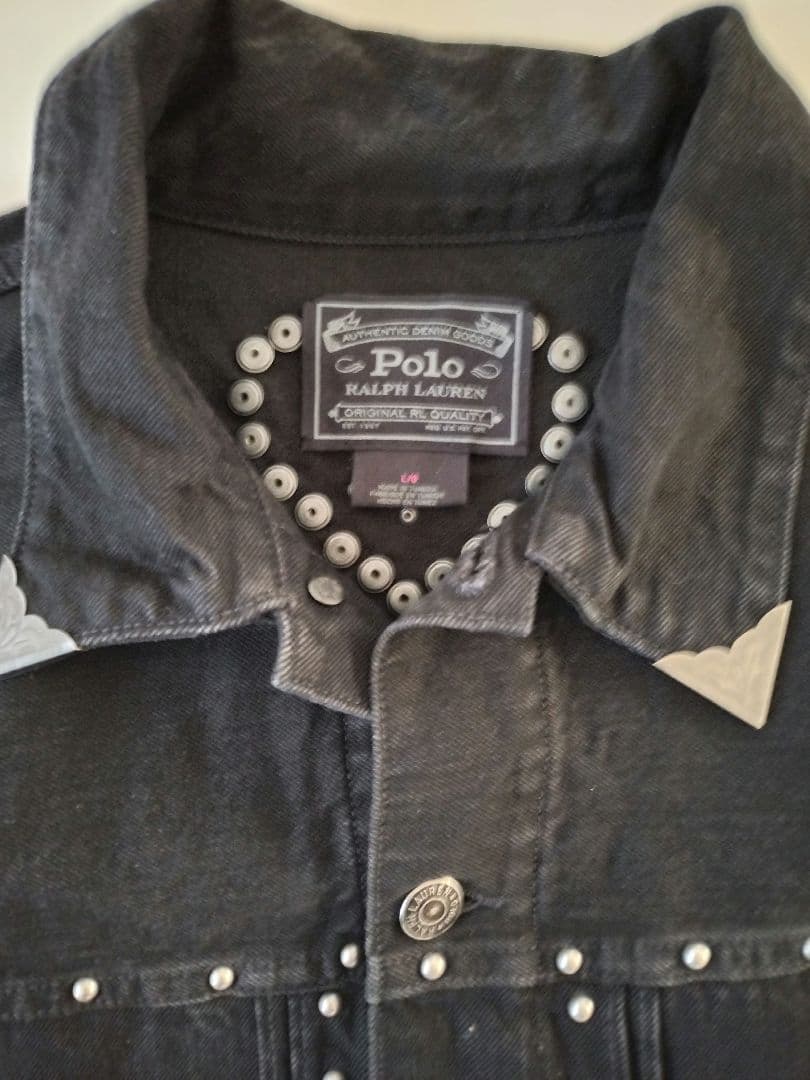 Polo Ralph Lauren ラルフ スタッズ デニムジャケット