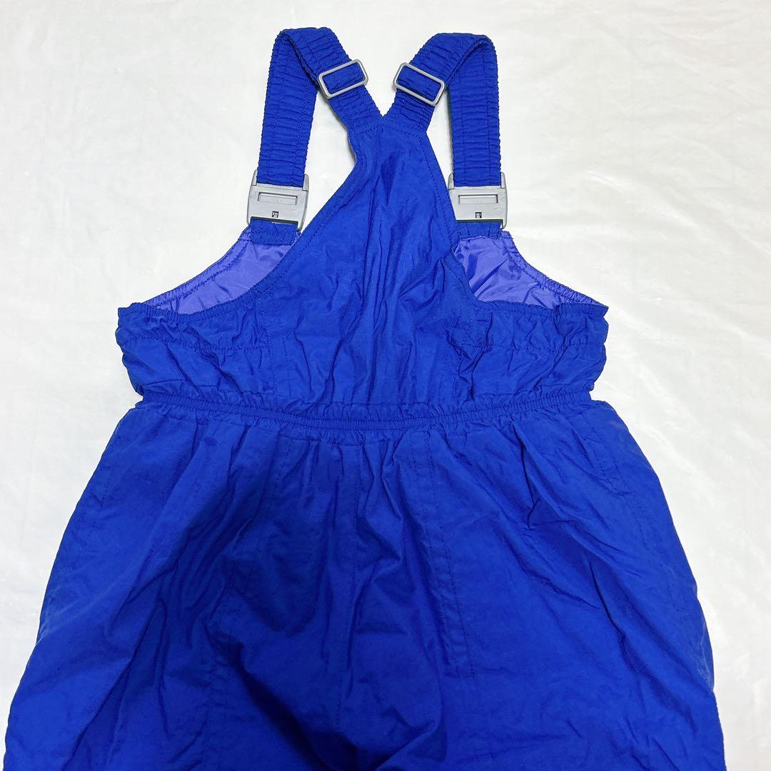 【希少】adidas スキーウェア 上下＋グローブ イエロー×ブルー 140cm