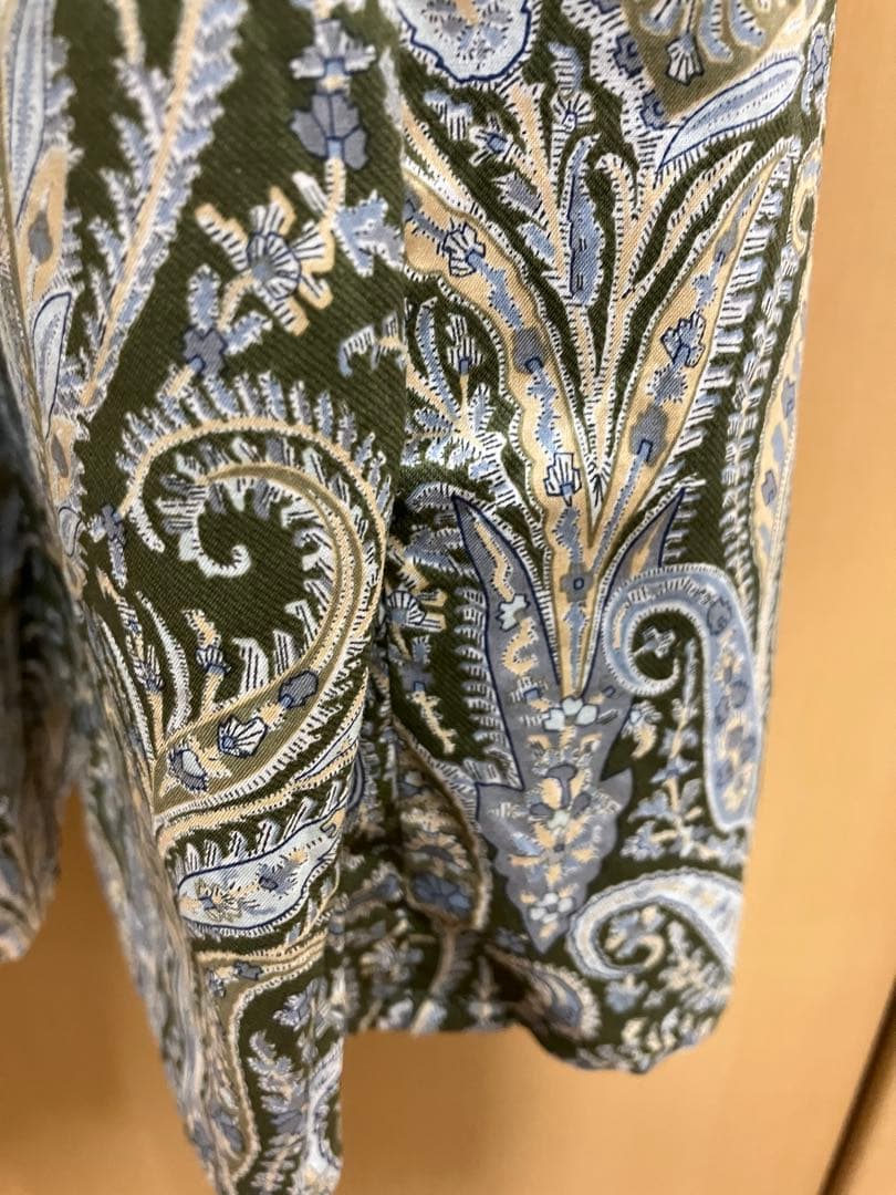 北欧暮らしの道具店　リバティプリントのティアードスカート ペイズリー柄