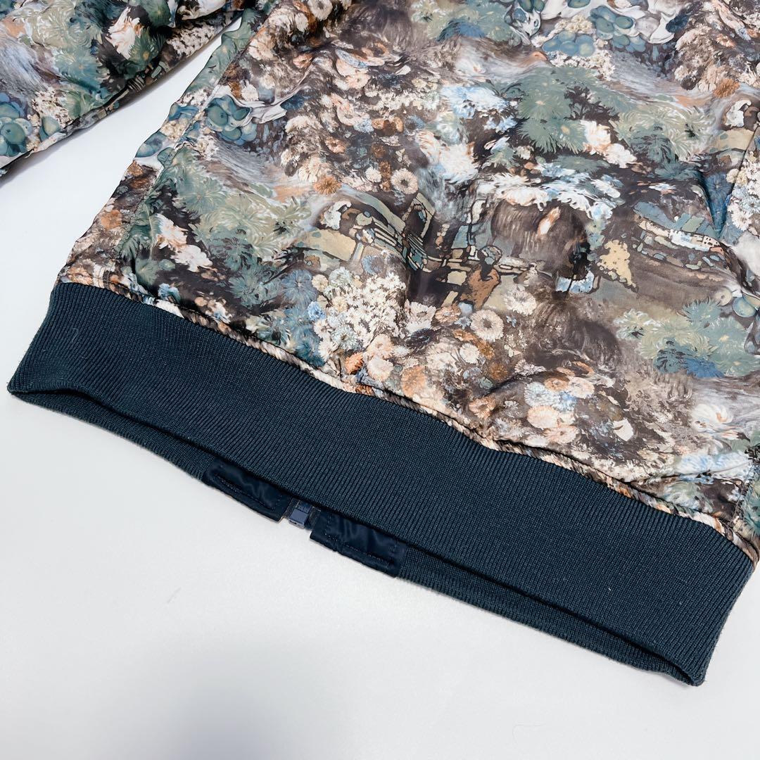 希少✨AVIREX 35周年モデル リバーシブルMA-1 総柄 L ネイビー