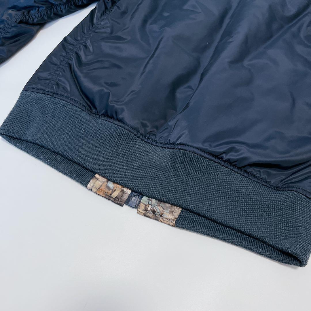 希少✨AVIREX 35周年モデル リバーシブルMA-1 総柄 L ネイビー