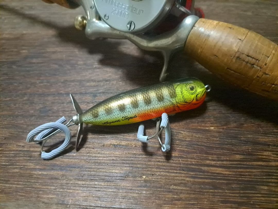 ヘドン　マグナムトーピード　ナチュラルカラー　①