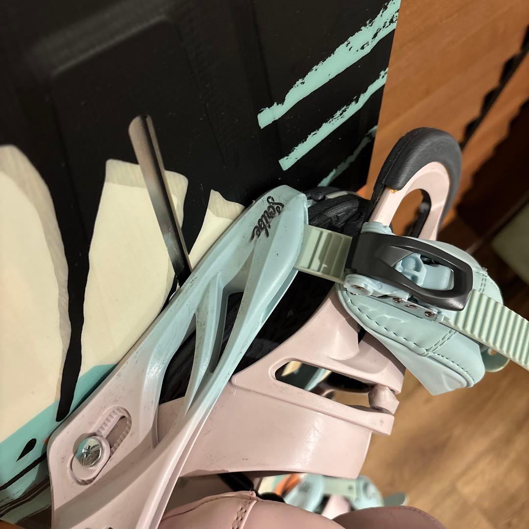 BURTON HIDEAWAY 140cm レディース 初心者向け　セット　美品