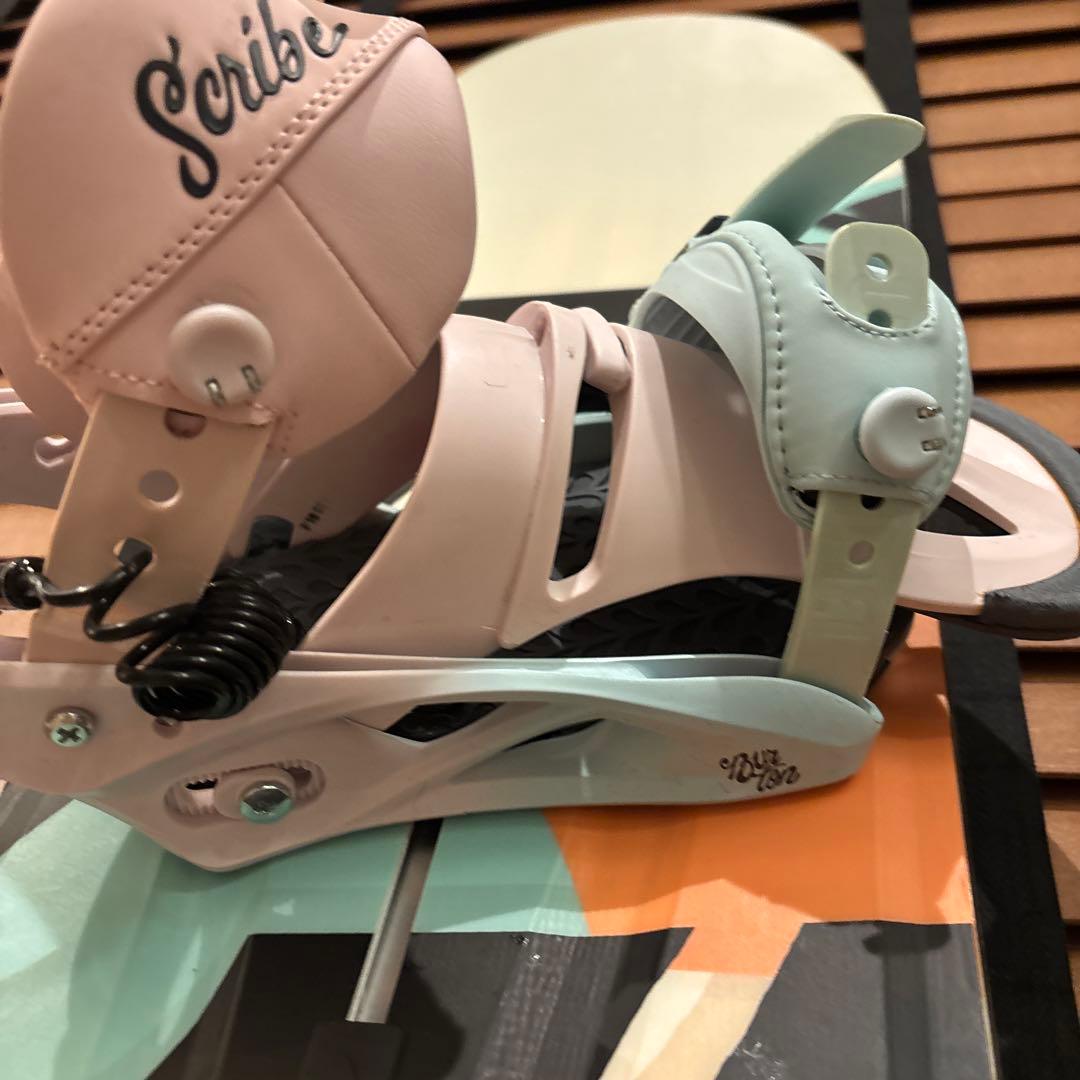 BURTON HIDEAWAY 140cm レディース 初心者向け　セット　美品