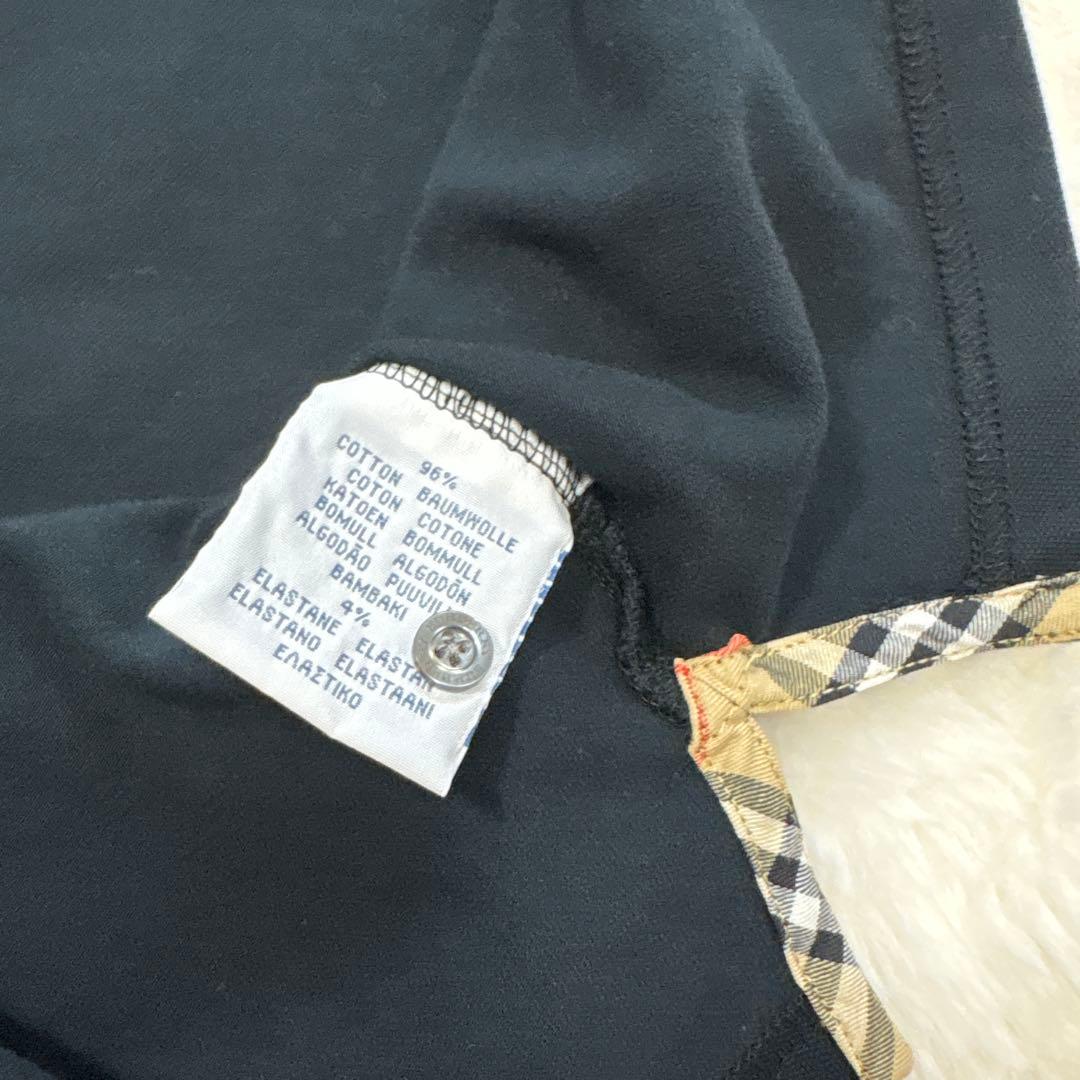 BURBERRY GOLF ポロシャツワンピース ロゴ 入り ノバチェック