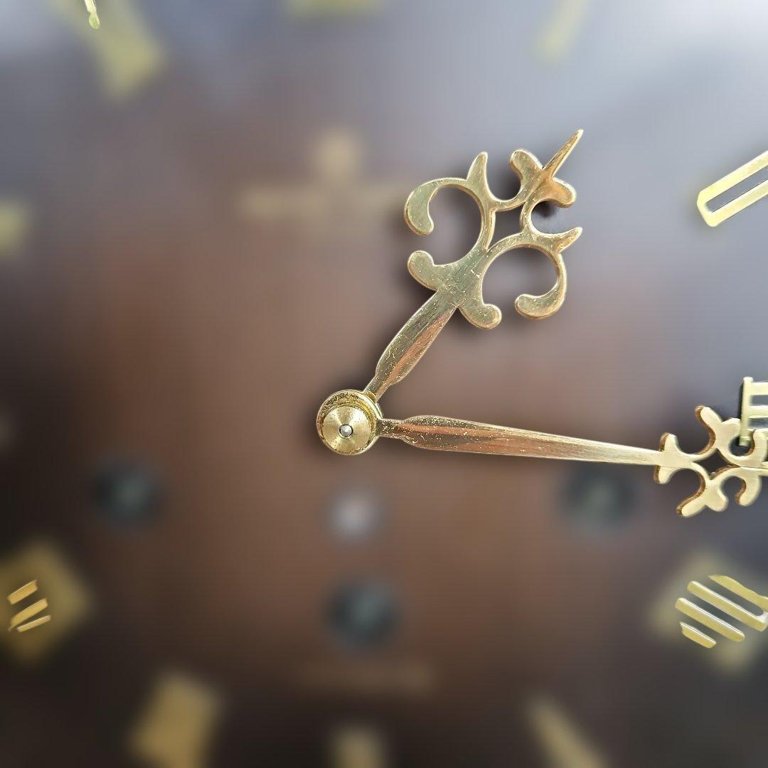 昭和レトロ★愛知時計 置時計 7JEWELS /動作確認済み