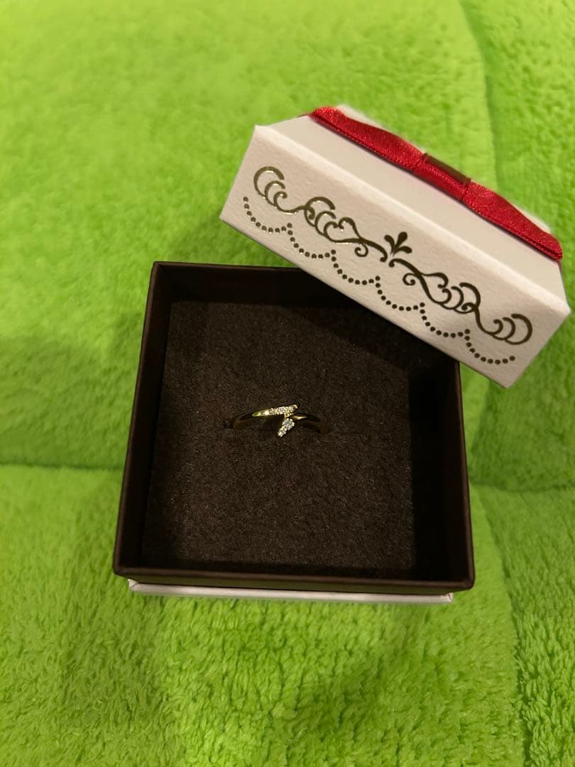 美品　スタージュエリー　Python ピンキー　リング　5号　K18 スネーク