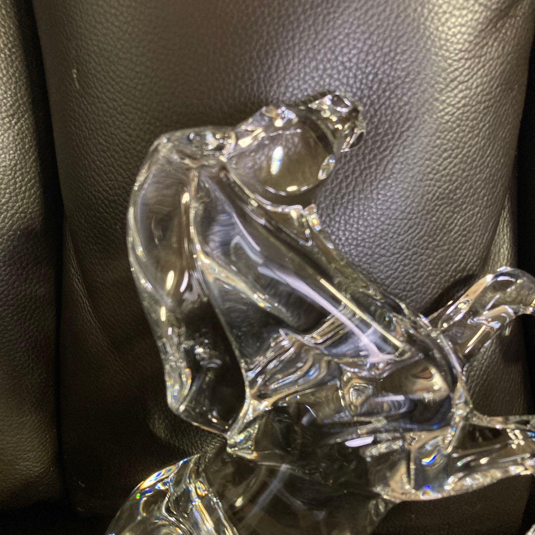 Baccarat バカラ いななく馬 跳ね馬 ジャンピングホース 置物